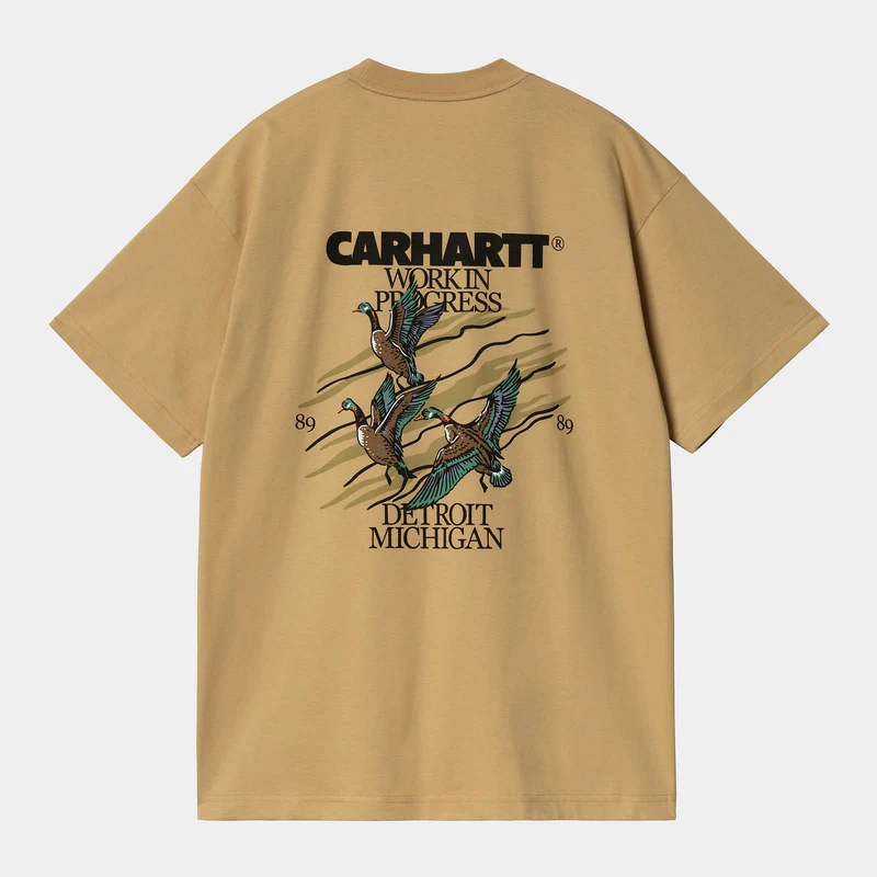 Carhartt WIP Herren-Enten-T-Shirt - Bourbon