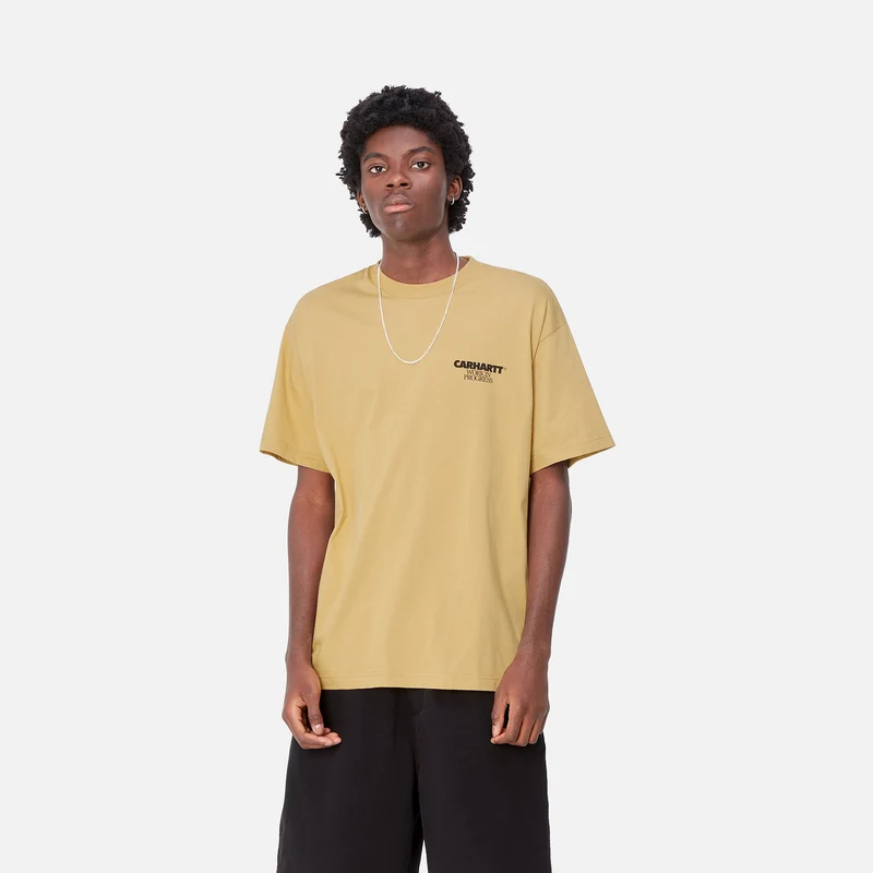 Carhartt WIP Herren-Enten-T-Shirt - Bourbon