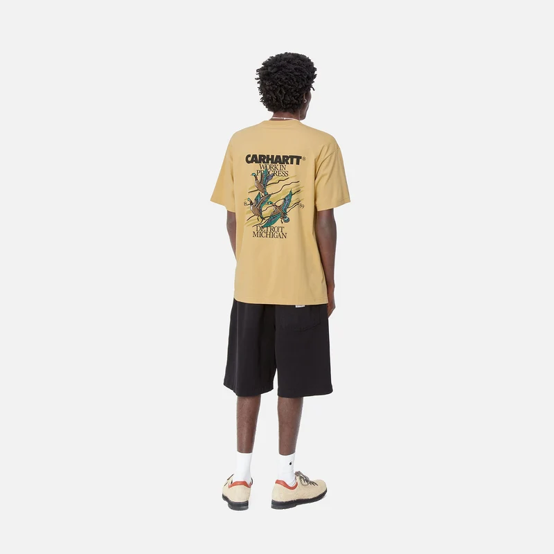 Carhartt WIP Herren-Enten-T-Shirt - Bourbon