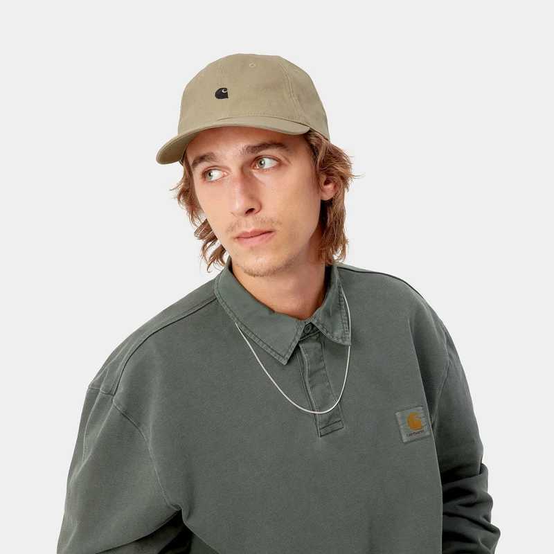 Carhartt WIP Unisex Madison Cap - Leder / Schwarz