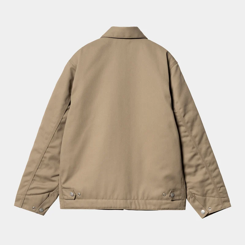 Carhartt WIP Herren Module Script Jacke - Leder / Schwarz