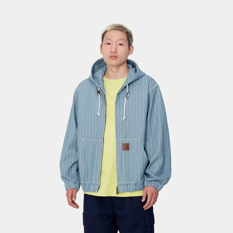 Carhartt WIP Menard Jacke für Herren - Blau gespült