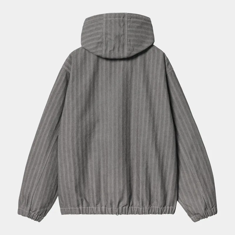 Carhartt WIP Menard Jacke für Herren - Grau gespült