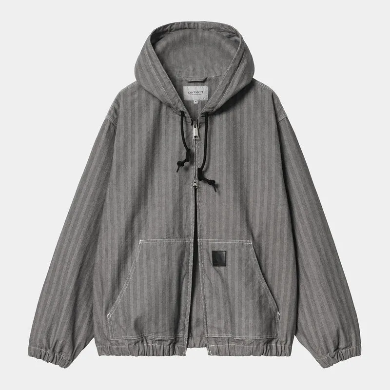 Carhartt WIP Menard Jacke für Herren - Grau gespült