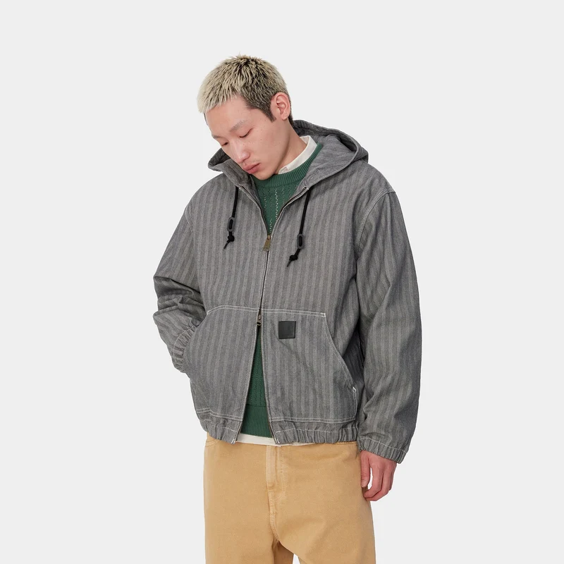 Carhartt WIP Menard Jacke für Herren - Grau gespült