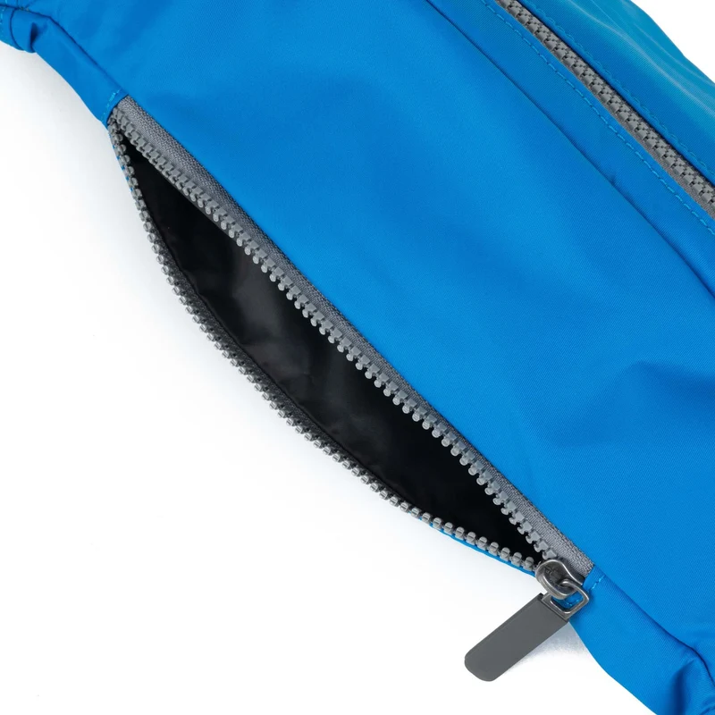 ROKA Mittelgroße Tasche „Jubilee“ aus recyceltem Nylon – Neonblau