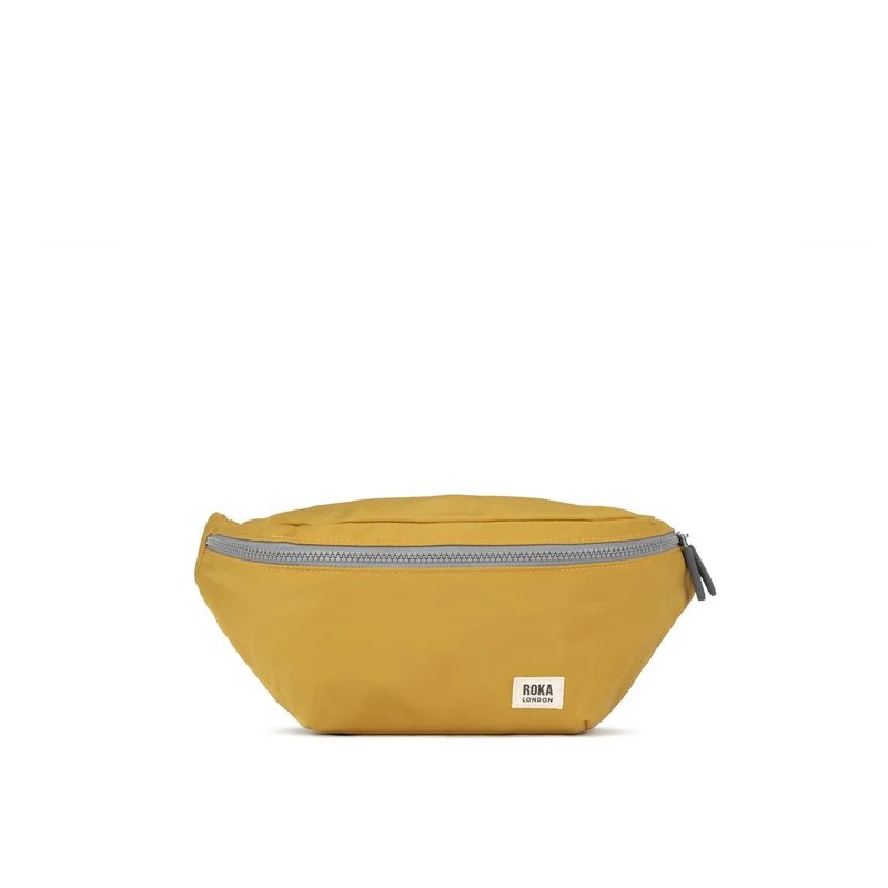 ROKA Jubilee – mittelgroße Tasche aus recyceltem Nylon – Mais