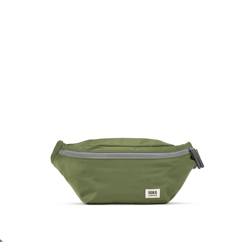 ROKA Mittelgroße Jubilee-Tasche aus recyceltem Nylon - Avocado