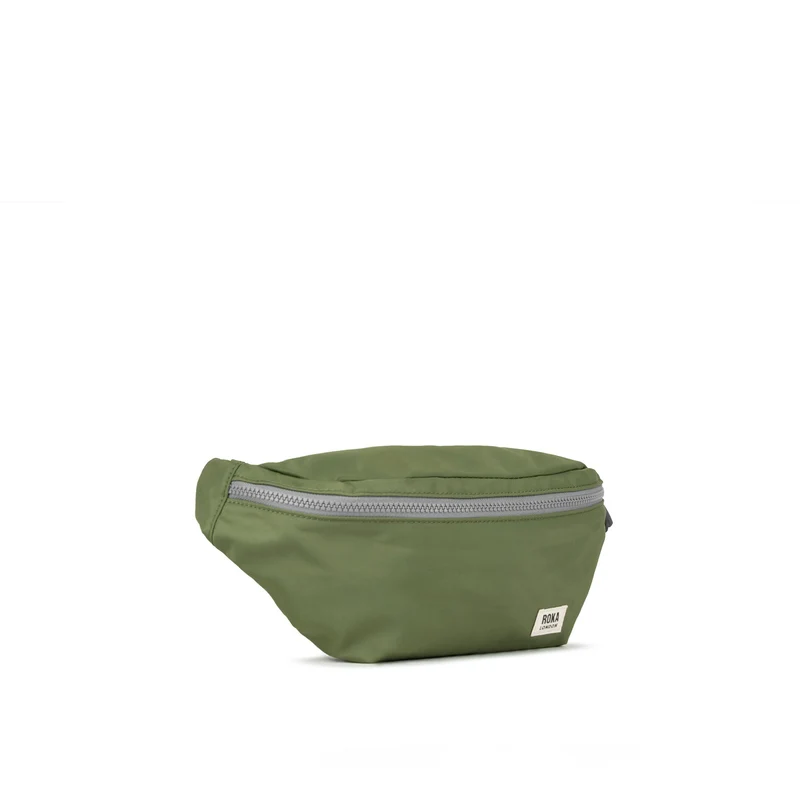 ROKA Mittelgroße Jubilee-Tasche aus recyceltem Nylon - Avocado
