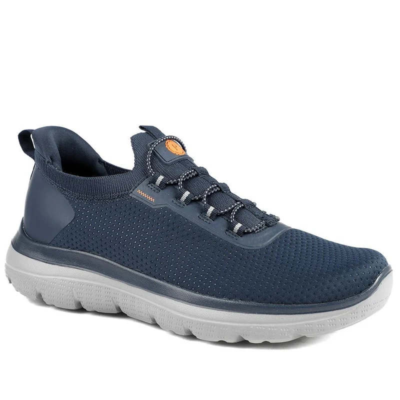 Wide Fit Memory Foam Lace Up Trainers - BOJIE43000 / 328 888