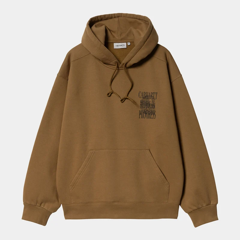 Carhartt WIP Herren Always A WIP Hoodie - Hamilton Braun