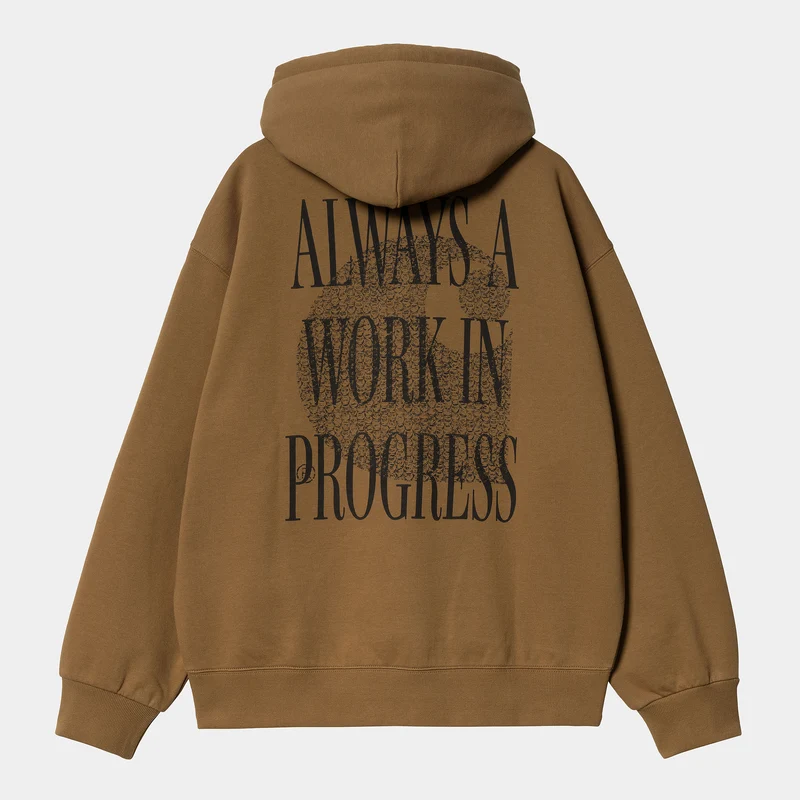 Carhartt WIP Herren Always A WIP Hoodie - Hamilton Braun