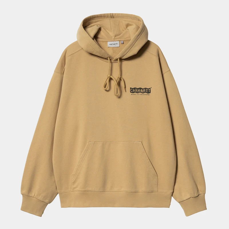 Carhartt WIP Hoodie mit Aufdruck für Herren – Bourbon