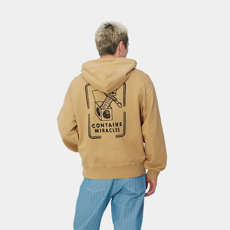 Carhartt WIP Hoodie mit Aufdruck für Herren – Bourbon