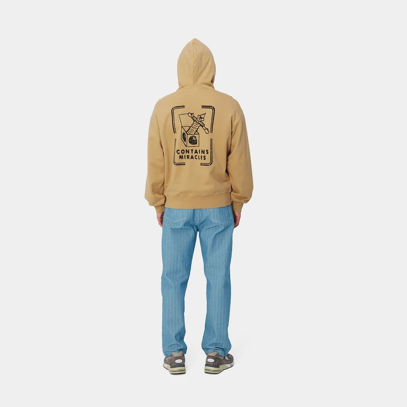 Carhartt WIP Hoodie mit Aufdruck für Herren – Bourbon