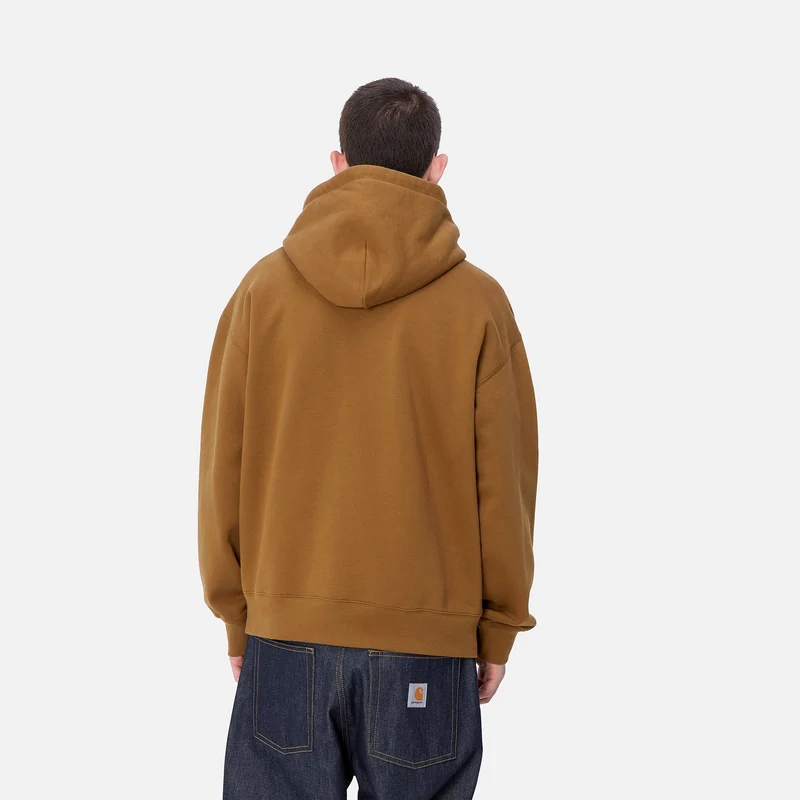 Carhartt WIP Kapuzenpullover „Brown Ducks“ für Herren – Hamilton Brown