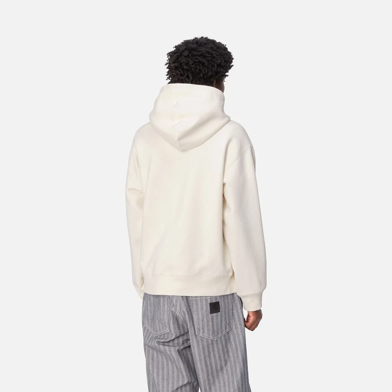 Carhartt WIP Brauner Ducks-Kapuzenpullover für Herren - Wachs