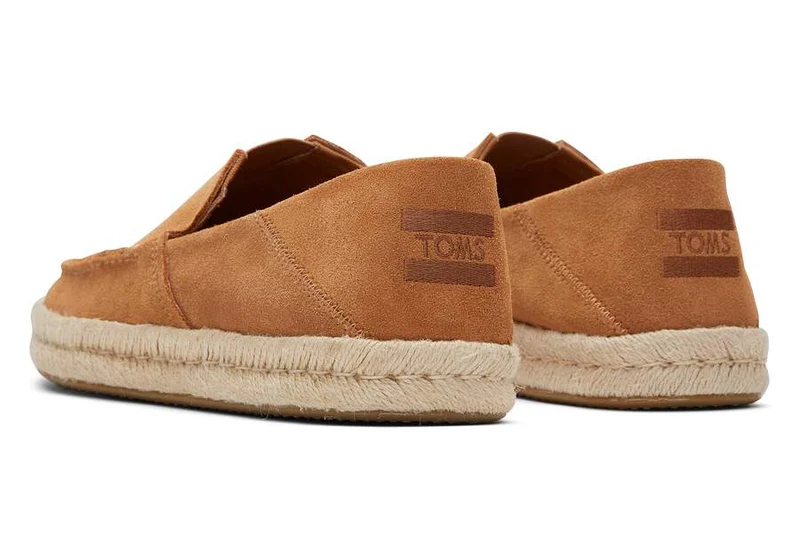 TOMS Alonso Loafer aus Wildleder für Herren, Hellbraun