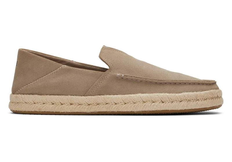 TOMS Alonso Loafer aus Wildleder für Herren - Dune