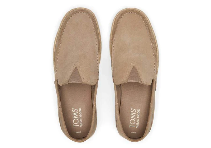 TOMS Alonso Loafer aus Wildleder für Herren - Dune