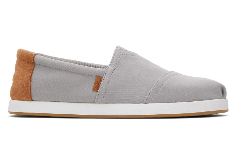 TOMS Herren Alp Fwd Twill Espadrille - Nieselgrau
