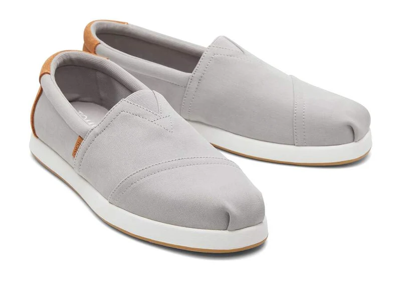 TOMS Herren Alp Fwd Twill Espadrille - Nieselgrau