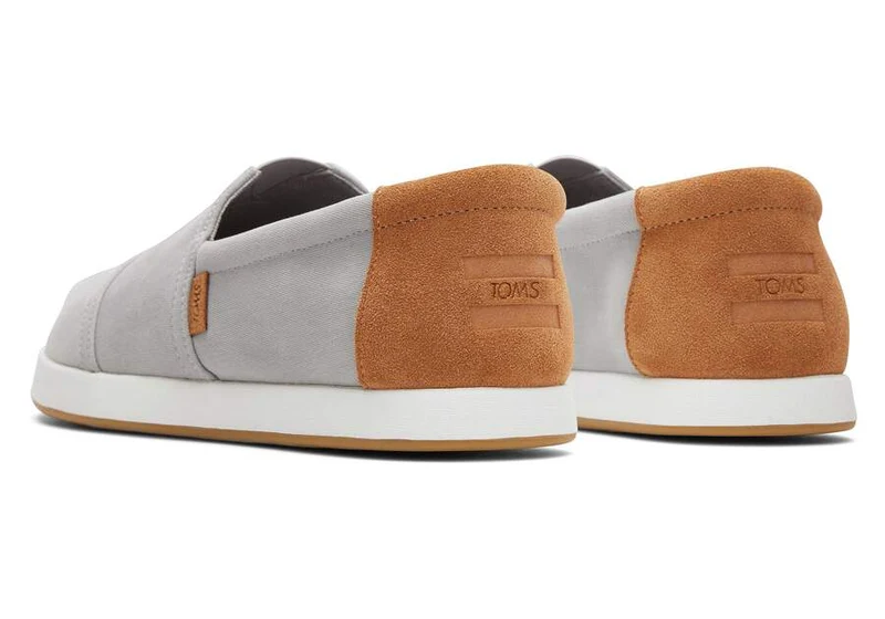 TOMS Herren Alp Fwd Twill Espadrille - Nieselgrau