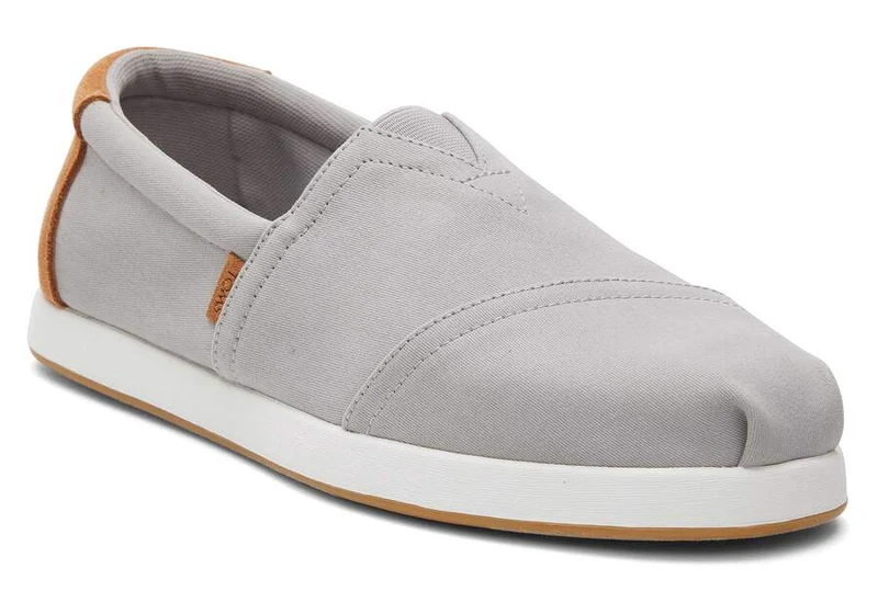 TOMS Herren Alp Fwd Twill Espadrille - Nieselgrau