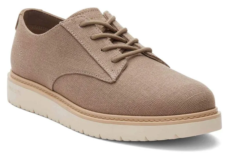 TOMS Herren Navi TRVL Lite Taupe Heritage Canvas Abendschuh - Taupe