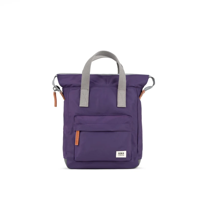 ROKA Bantry B Majestic Purple Kleine Tasche aus recyceltem Nylon