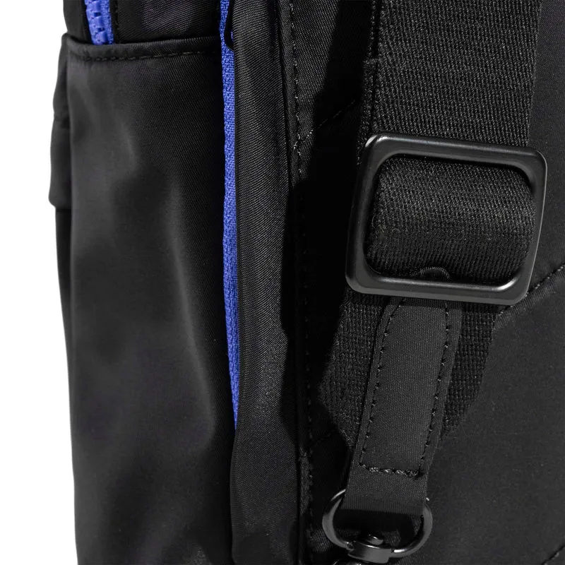 ROKA All Black Willesden B Lila Große Tasche aus recyceltem Nylon