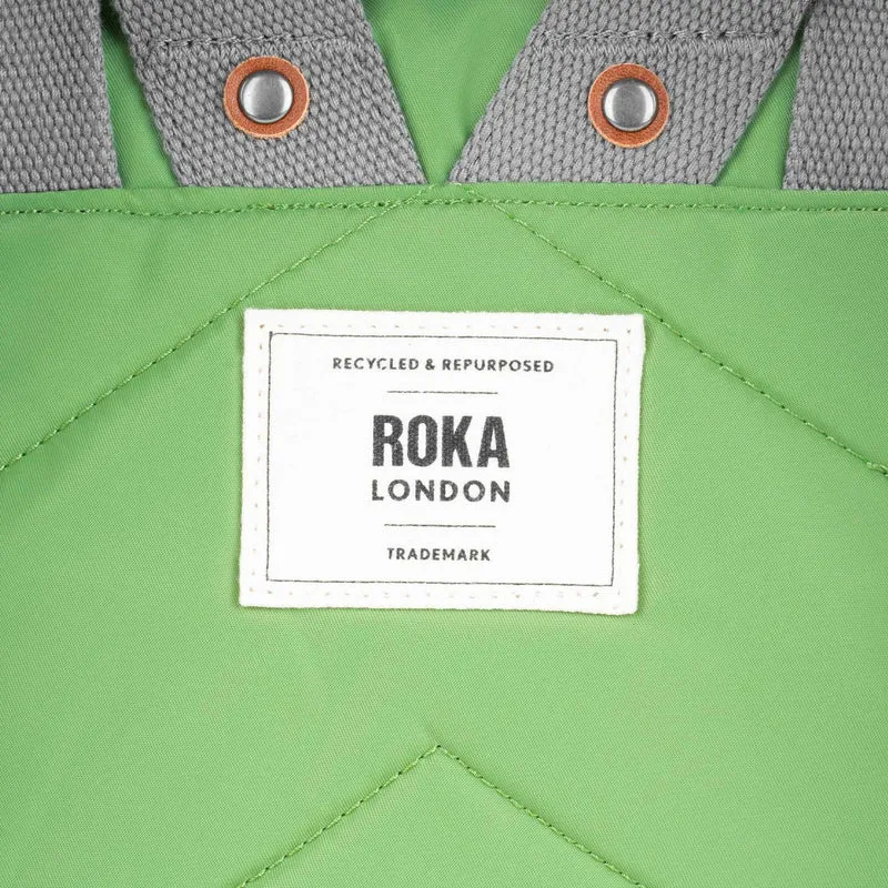 ROKA Canfield B Kiwi Medium Tasche aus recyceltem Nylon