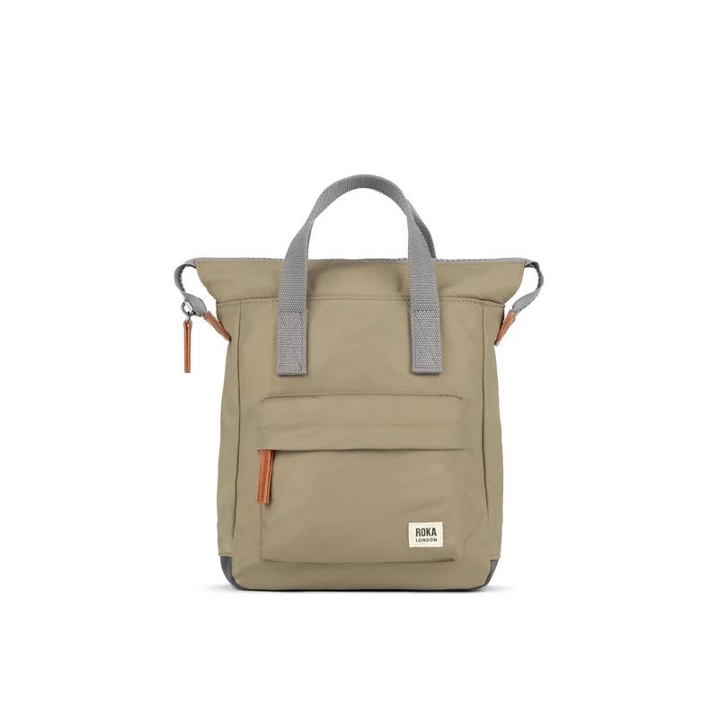 ROKA Bantry Kleine Tasche aus recyceltem Nylon, Farbe: Taupe