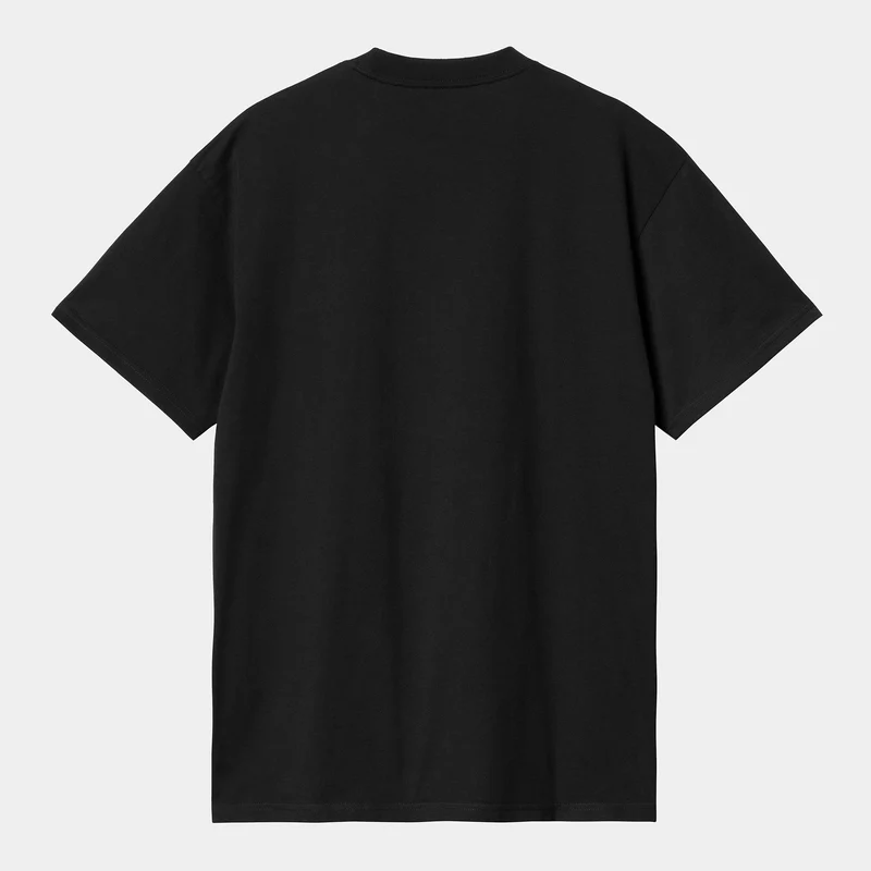 Carhartt WIP Herren Pepe Be Nice T-Shirt - Schwarz