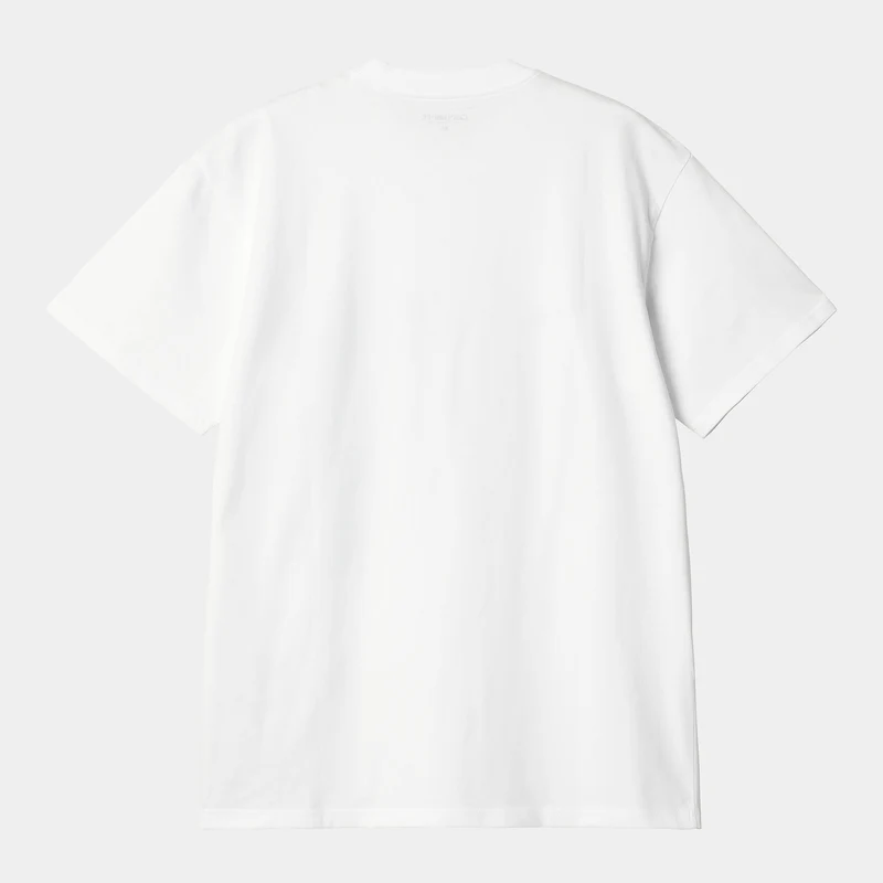 Carhartt WIP Herren Pepe Be Nice T-Shirt - Weiß