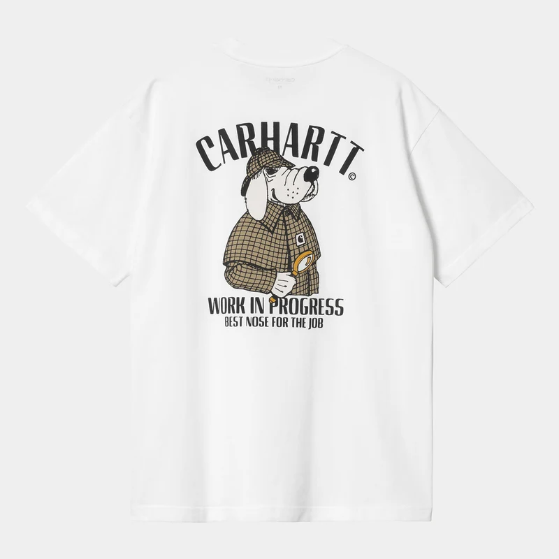 Carhartt WIP Herren Inspector T-Shirt - Weiß