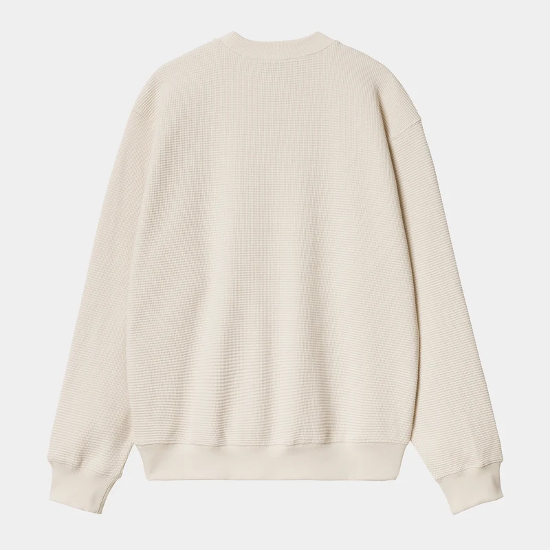 Carhartt WIP Herren Main Basics Sweat Top - Natur