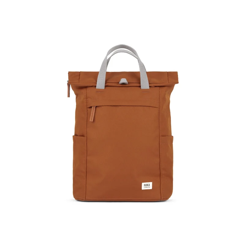 ROKA Finchley Eine mittelgroße Tasche aus recyceltem Canvas von Bran