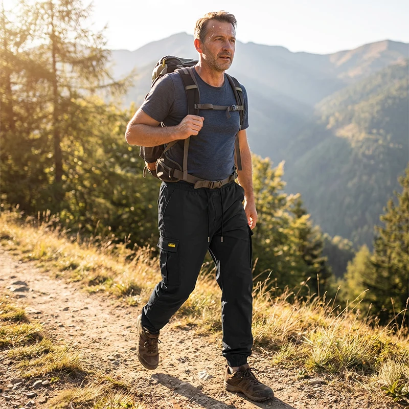 Eldoro | Robuste Herren-Jogger mit Taschen