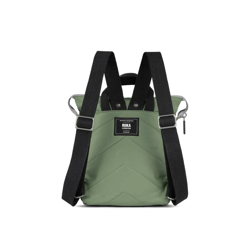 ROKA Black Label Bantry B Granite Kleine Tasche aus recyceltem Nylon