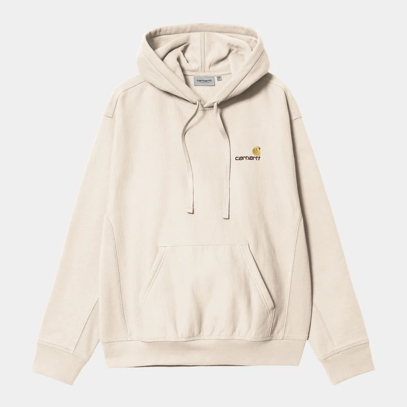 Carhartt WIP Herren American Script Hoodie - Moonbeam