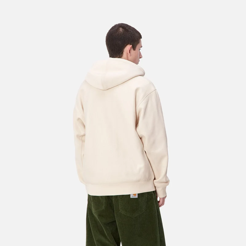 Carhartt WIP Herren American Script Hoodie - Moonbeam