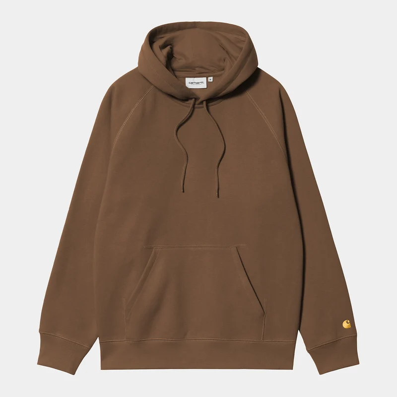 Carhartt WIP Herren Chase Hoodie - Schokolade