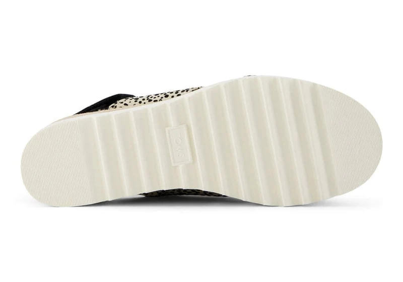 TOMS Diana Crossover-Keilsandalette für Damen - Mini Cheetah