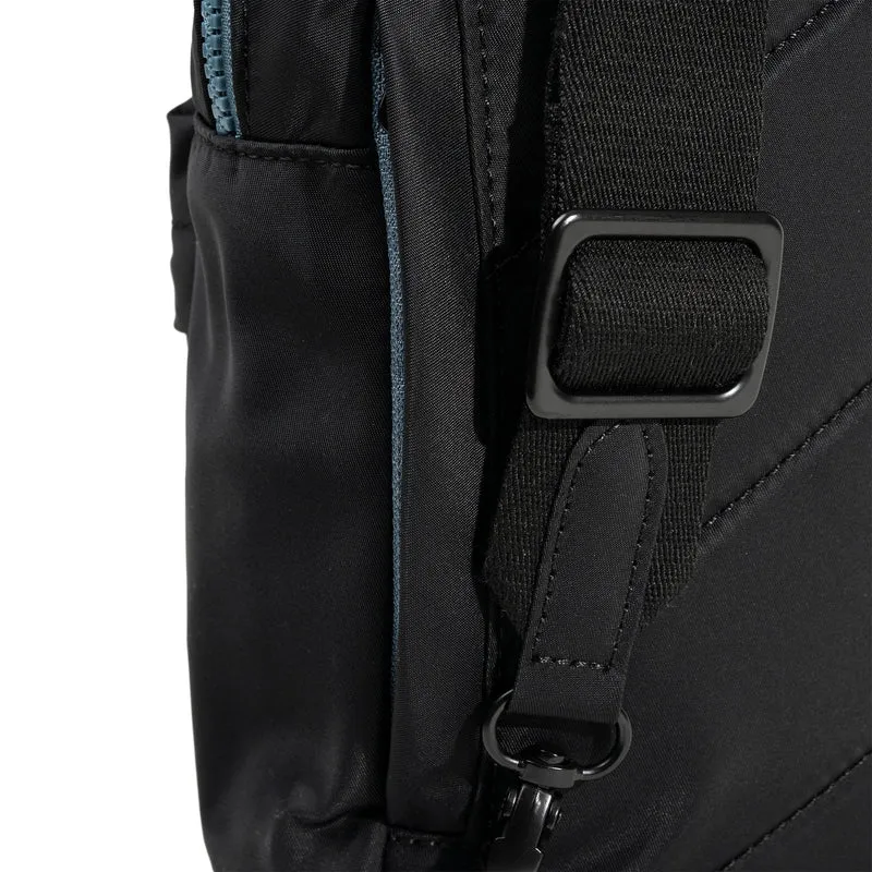 ROKA All Black Willesden B Airforce Große Tasche aus recyceltem Nylon