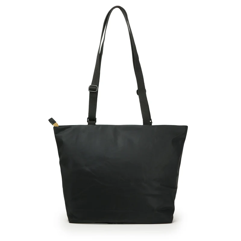ROKA Komplett schwarze Tasche aus recyceltem Nylon „Trafalgar B Corn“