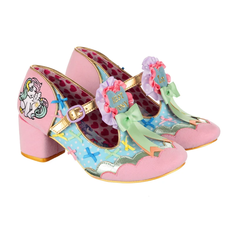 Irregular Choice Frauen My Little Pony Beste High Heels der Show – Blau/Rosa