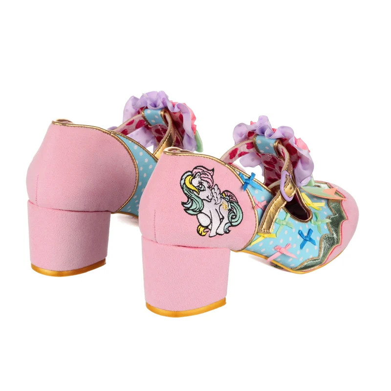 Irregular Choice Frauen My Little Pony Beste High Heels der Show – Blau/Rosa