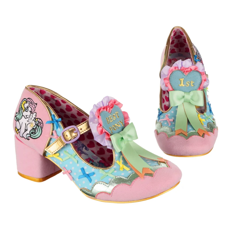 Irregular Choice Frauen My Little Pony Beste High Heels der Show – Blau/Rosa