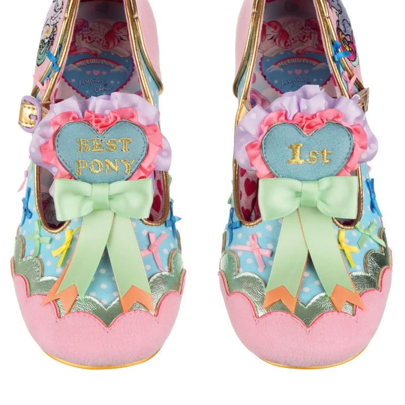 Irregular Choice Frauen My Little Pony Beste High Heels der Show – Blau/Rosa